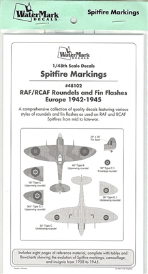 WaterMark 48102 - Spitfire Markings