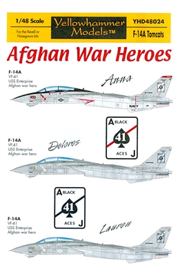 Yellowhammer YHD48024 - Afghan War Heroes (F-14A Tomcats)