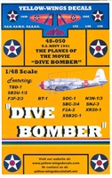 Yellow Wings 48-050 - The Planes of the Movie "Dive Bomber"