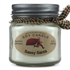 Sassy Santa Scented Soy Candle