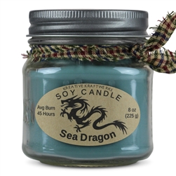 Sea Dragon Scented Soy Candle