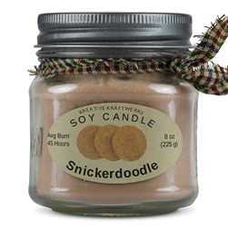 Snickerdoodle Scented Soy Candle