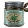 Herbal Scented Soy Candle