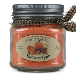 Harvest Scented Soy Candle