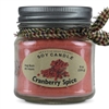 Cranberry Spice Scented Soy Candle