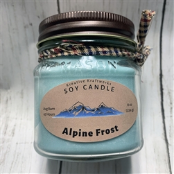 Alpine Frost Scented Soy Candle