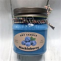 Huckleberry Scented Soy Candle