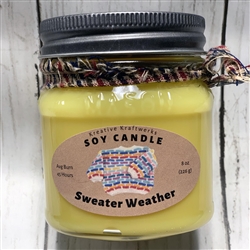 Sweater Weather Scented Soy Candle