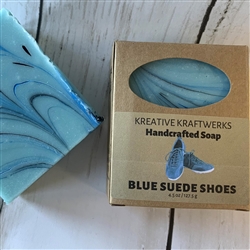 Blue Suede Shoes Soap