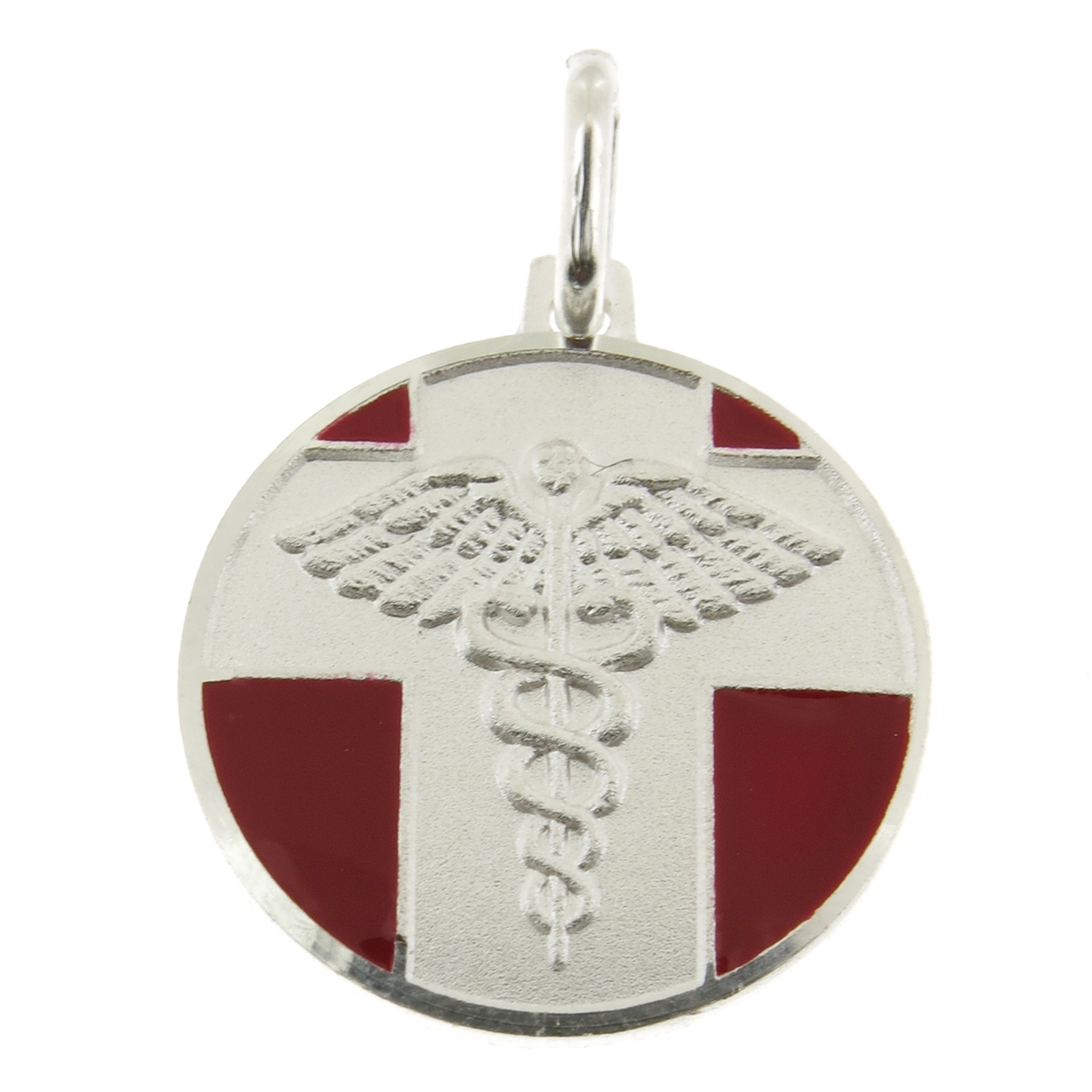 Medical Alert Pendant - Stainless Steel - Sterling Silver - 9ct & 18ct Gold  - Andrews The Jewellers