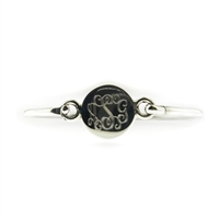 925 steling silver round baby bracelet