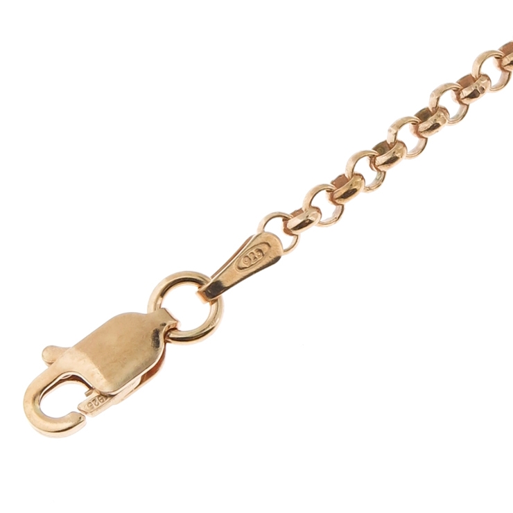 Rose Gold Vermeil Charm Bracelet | Wellesley Row