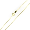 14kt Gold plating over Sterling Silver Rolo Chain Vermeil .8mm thick with a spring ring clasp