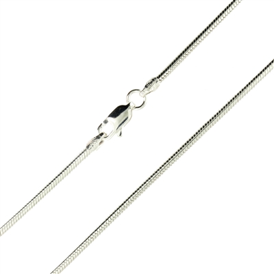 Sterling Silver Snake Chain 2mm or 050 guage