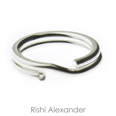 Sterling Silver Split RIngs that are perfect to securely hang your charms to a charm bracelet