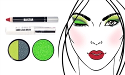 Cutie! So Sassy Duo Shadow + Lime Green Glitter