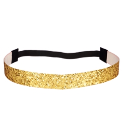 Glitter Head Band- Gold