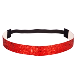 Glitter Head Band- Red