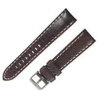 Thick Oil Shrunken Leather (Dark Brown)