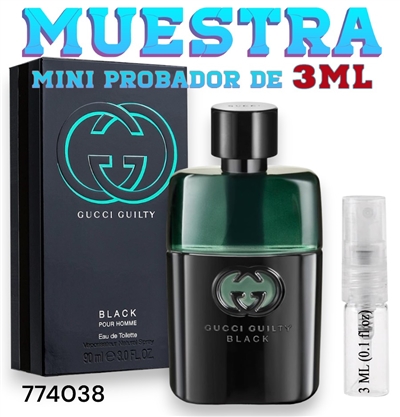 774038 GUCCI GUILTY BLACK 3 ML