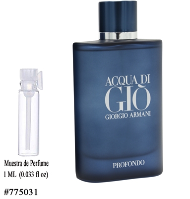 775031 ACQUA DI GIO PROFONDO 1.0 ML