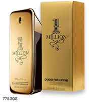 778308 PACO 1 MILLION 3.4 OZ EDT SPRAY FOR MEN