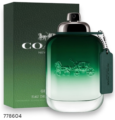 778604 Coach Green 3.4 oz Edt Spray for Men