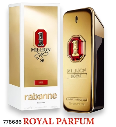 778686 PACO ONE MILLION ROYAL PARFUM 3.4 OZ