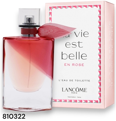 810322 LANCOME LA VIE EST BELLE EN ROSE 3.4 OZ