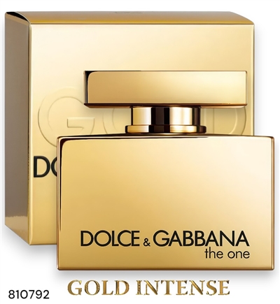 810792 Dolce Gabbana THE ONE GOLD INTENSE 2.5 OZ