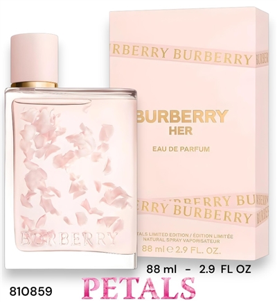 810859 BURBERRY HER PETALS 2.9 OZ EAU DE PARFUM