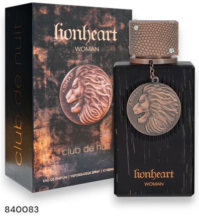 840083 ARMAF CLUB DE NUIT LIONHEART 3.4 OZ