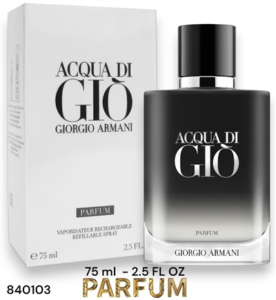 840103 Giorgio Armani ACQUA GIO PARFUM 2.5 OZ