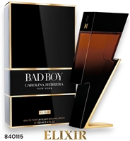 840115 CAROLINA HERRERA BAD BOY ELIXIR 3.4 OZ