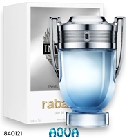 840121 PACO RABANNE INVICTUS AQUA 3.4 OZ