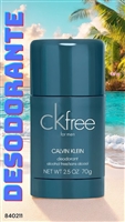 840211 CALVIN KLEIN CK FREE 2.6 OZ