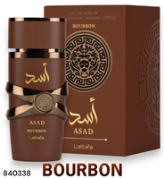 840338 LATTAFA ASAD BOURBON 3.4 OZ