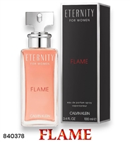 840378 CALVIN KLEIN ETERNITY FLAME 3.4 OZ