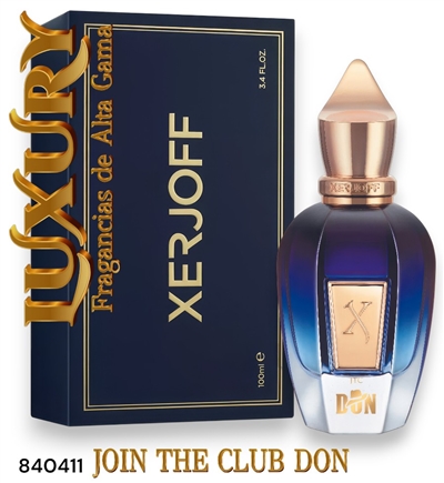 840411 XERJOFF JOIN THE CLUB DON 3.4 OZ