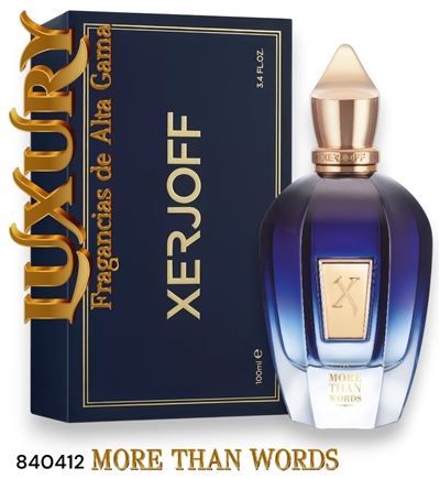 840412 XERJOFF MORE THAN WORDS 3.4 OZ