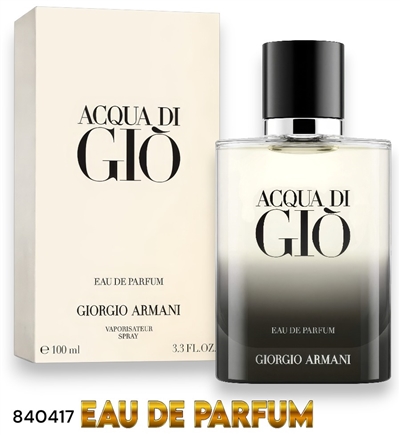 840417 GIORGIO ARMANI ACQUA DI GIO 3.4 OZ