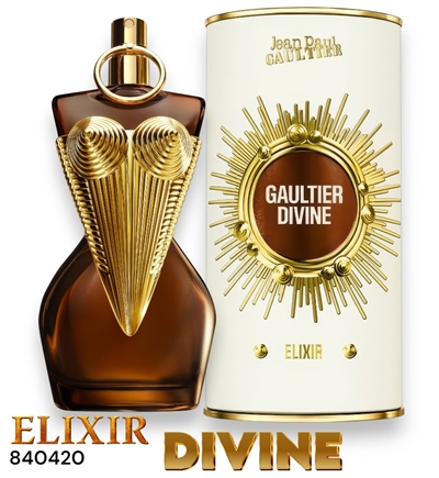 840420 JEAN PAUL GAULTIER DIVINE ELIXIR 3.3 OZ