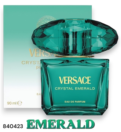 840423 VERSACE CRYSTAL EMERALD 3.0 OZ