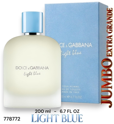 840468 DOLCE & GABBANA LIGHT BLUE 6.7 OZ