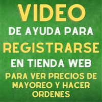 Video de Como Registrarse en tienda Web