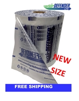 4"x8" airDEFENDER Air Pillow Film (2 ROLLS) 1,000 feet/rolls