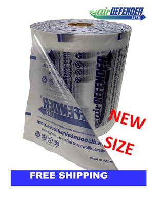 4"x8" airDEFENDER Air Pillow Film  2,000 feet in 1 roll