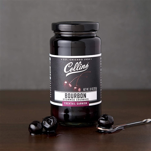 Collins Bourbon Cherries | Made with Award Winning Whiskey