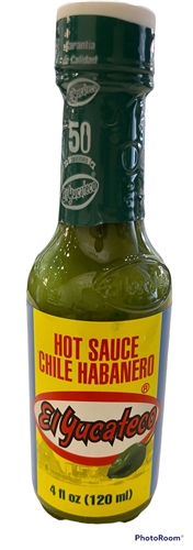 El Yucateco Chile Habanero Hot Sauce, 4 fl oz