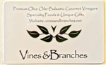 Vines & Branches $25 Gift Card